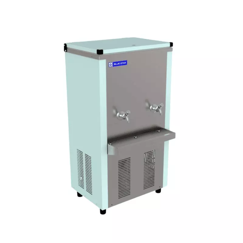 Blue Star 120 L Water Cooler With Partial Stainless Steel Body Galvanized Powder Coating and 80 L Cooling Capacity, NST80120