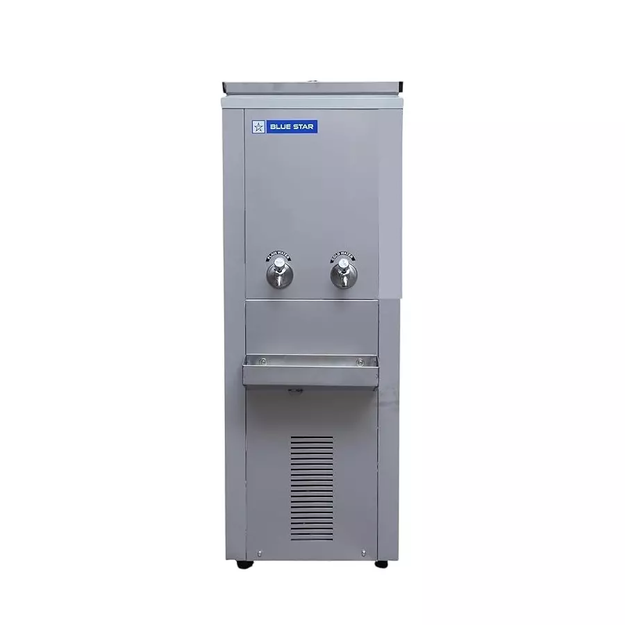 Blue Star 30 L Storage Water Cooler Stainless Steel Body with 2 Taps for Plain and Cold Water, PC1530SS