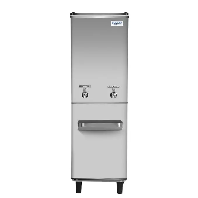 Voltas Water Cooler with 80 L Storage Capacity, 40 LPH Cooling Capacity and 2 Taps (Cold & Normal), WC FS 40/80 NCW