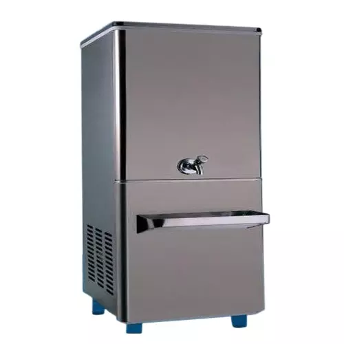 Shri Saraswati Kitchen Equipment Single Tap Water Cooler 40 L Storage Capacity S.S. 304 Sliver, SSKE 13