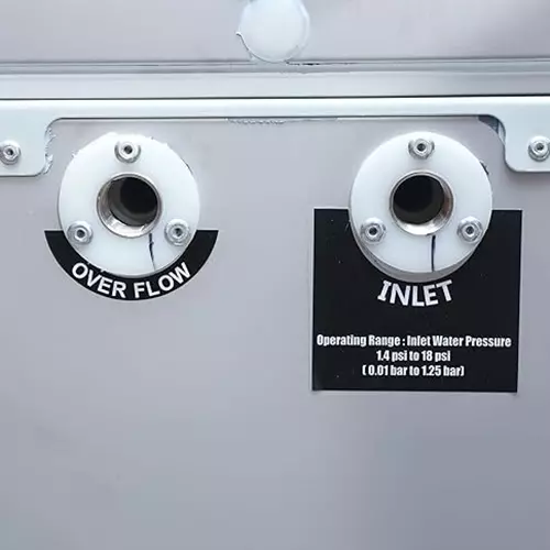 Blue Star 60 L Storage Water Cooler Stainless Steel Body with 2 Taps for Plain and Cold Water, PC3060SS