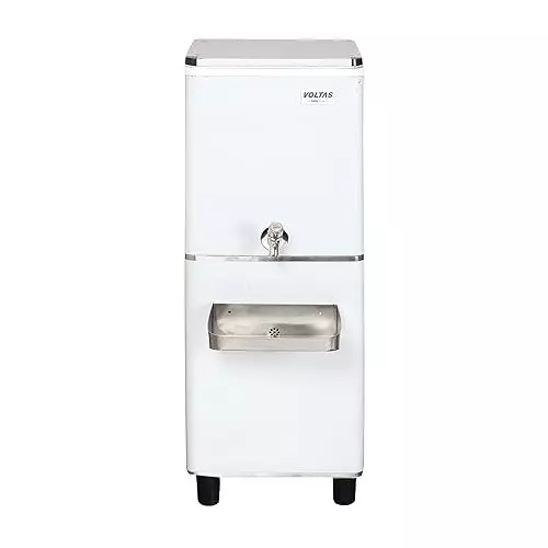Voltas Water Cooler with 15 L Storage Capacity, 15 LPH Cooling Capacity and 1 Tap, WC FS 15/15 N P R134a