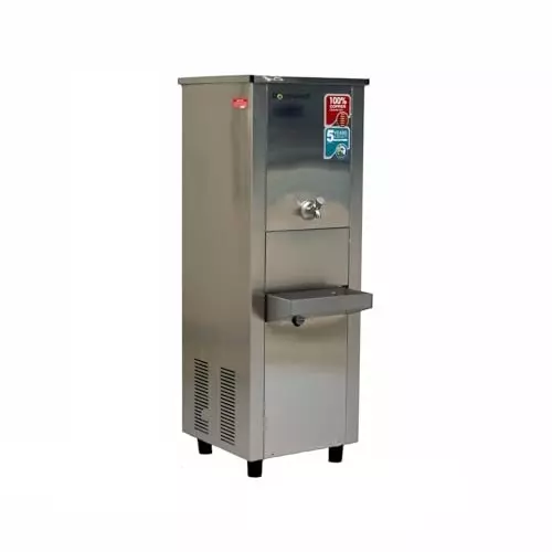 Rockwell 40 L Water Cooler Silver Single Tap Stainless Steel, RWCSS 2040A