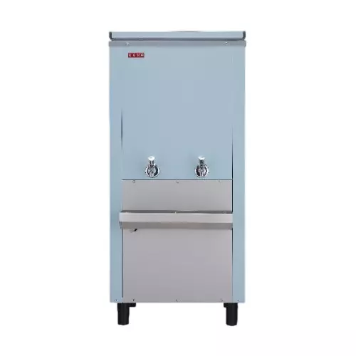 Usha Water Cooler Silver & Blue 575 W Power 80 L Storage Capacity 40 L/hrs Rate of Cooling Single Phase Stainless Steel, SP4080ISI