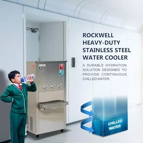 Rockwell 150 L Stainless Steel Water Cooler, RWCSS150150