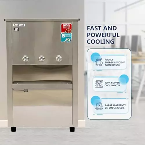 Rockwell 150 L Stainless Steel Water Cooler, RWCSS150150