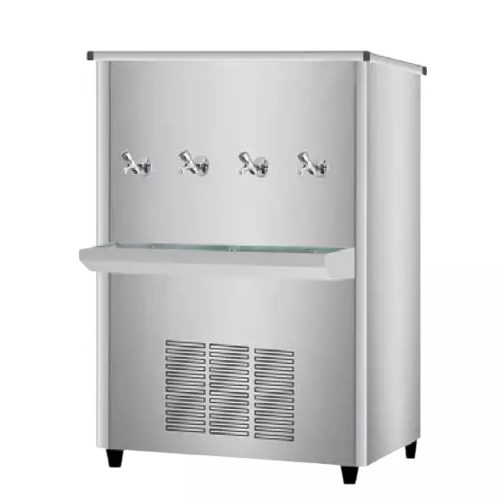 Nirvana Water Cooler 400 L Tank Capacity Stainless Steel Body and Nylon Legs, NSW 200/400
