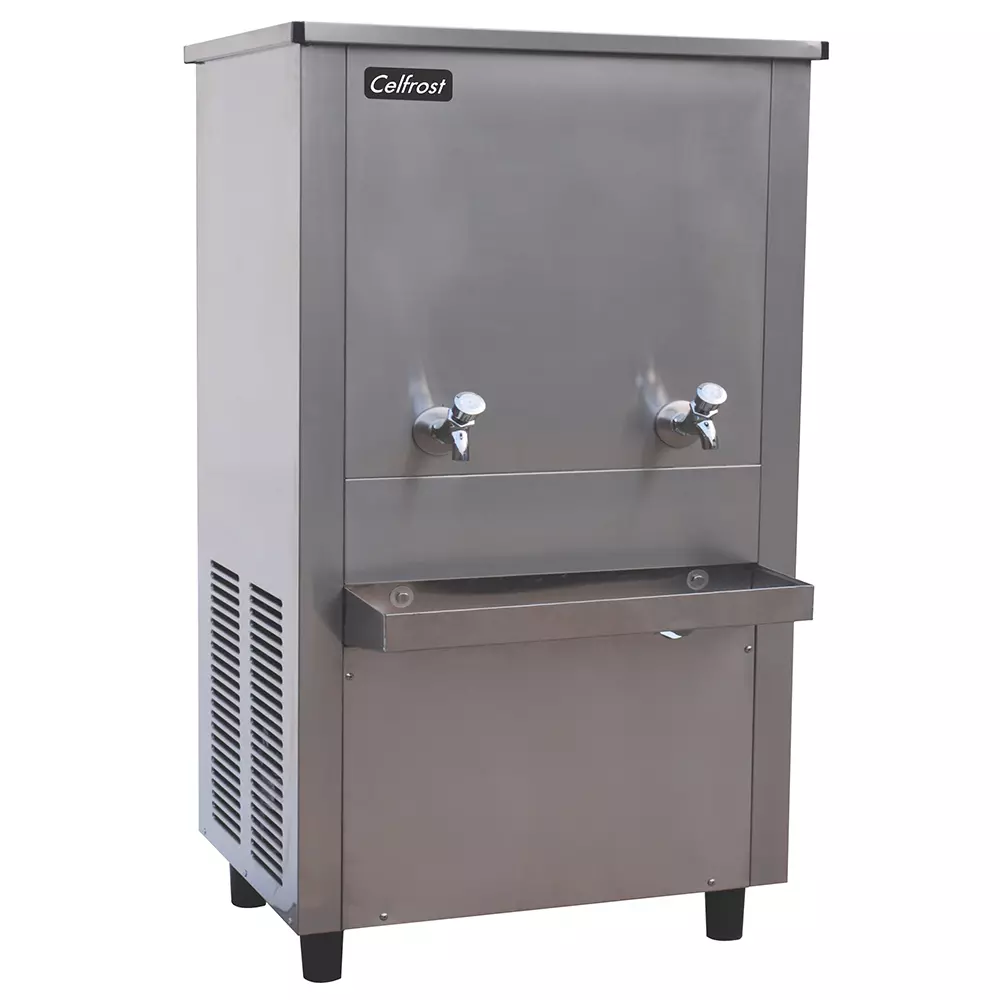 Celfrost 150 L Storage Water Cooler 150 L/Hr Cooling Capacity 1550 W Stainless Steel, BS. DLX 150/150