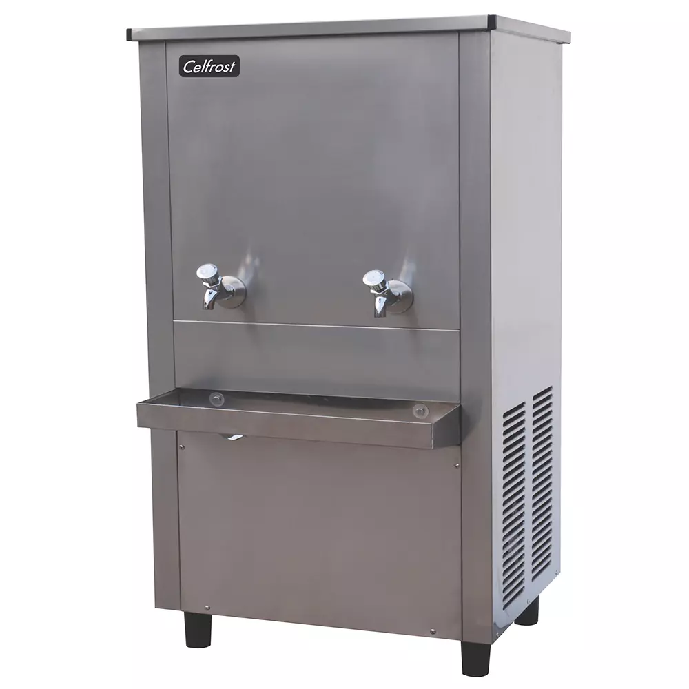 Celfrost 150 L Storage Water Cooler 150 L/Hr Cooling Capacity 1550 W Stainless Steel, BS. DLX 150/150
