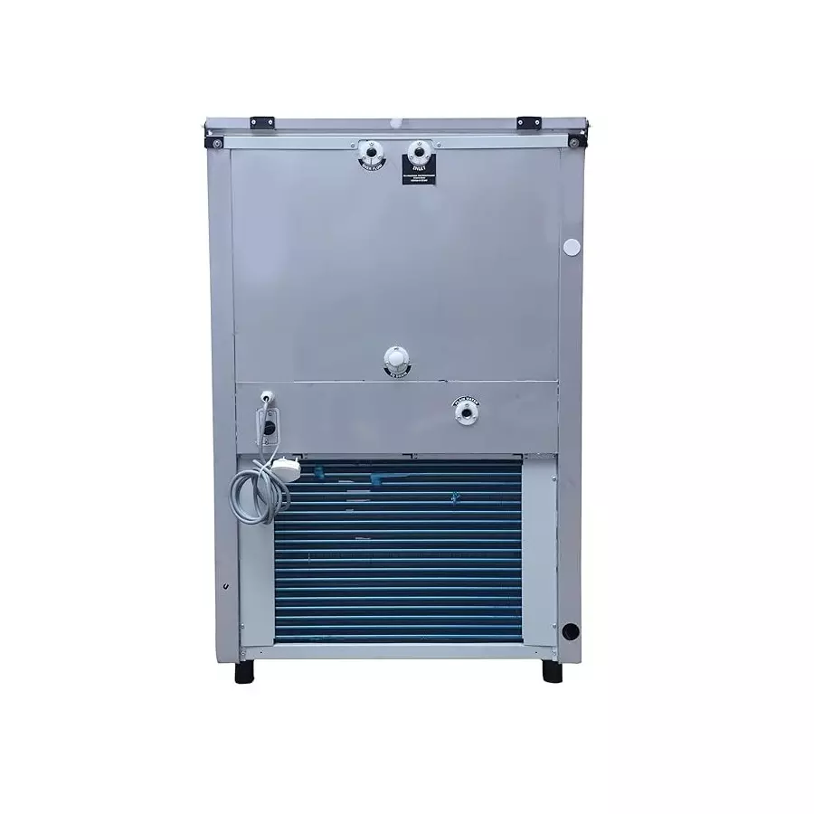 Blue Star 120 L Storage Water Cooler Stainless Steel Body with 2 Taps for Cold Water, SWC60120SS