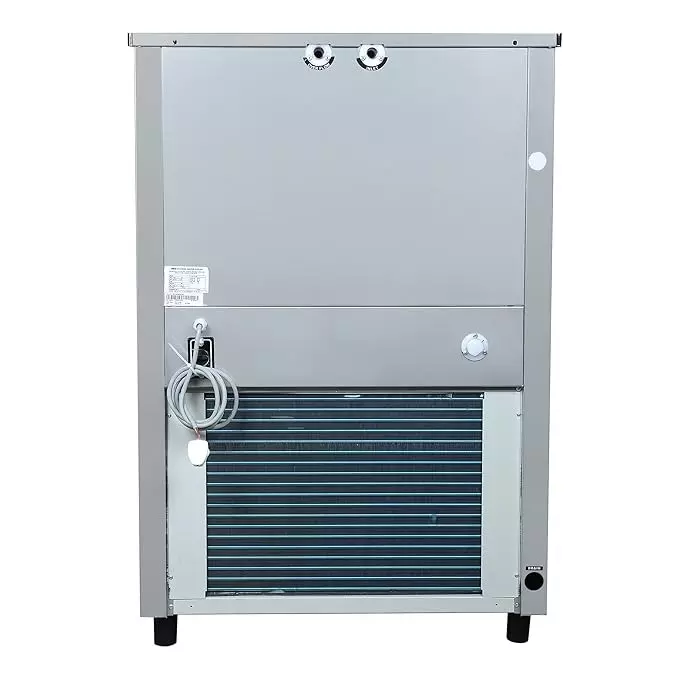 Blue Star 150 L Storage Water Cooler Stainless Steel Body with 2 Taps for Cold Water, SWC150150SST
