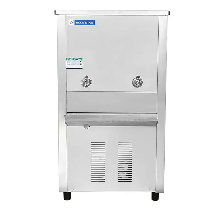 Blue Star 80 L Storage Water Cooler Stainless Steel Body with 2 Taps for Cold Water, SWC6080SS
