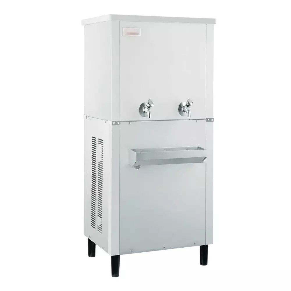 Usha Water Cooler Silver 775 W Power 80 L Storage Capacity 60 L/hrs Rate of Cooling Single Phase Stainless Steel, SS6080ISI