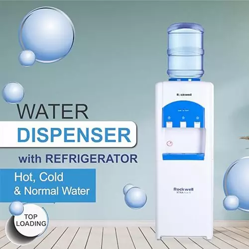 Rockwell 3.7L Hot, Cold & Normal Floor Mounted Water Dispenser, Xtra Pure N