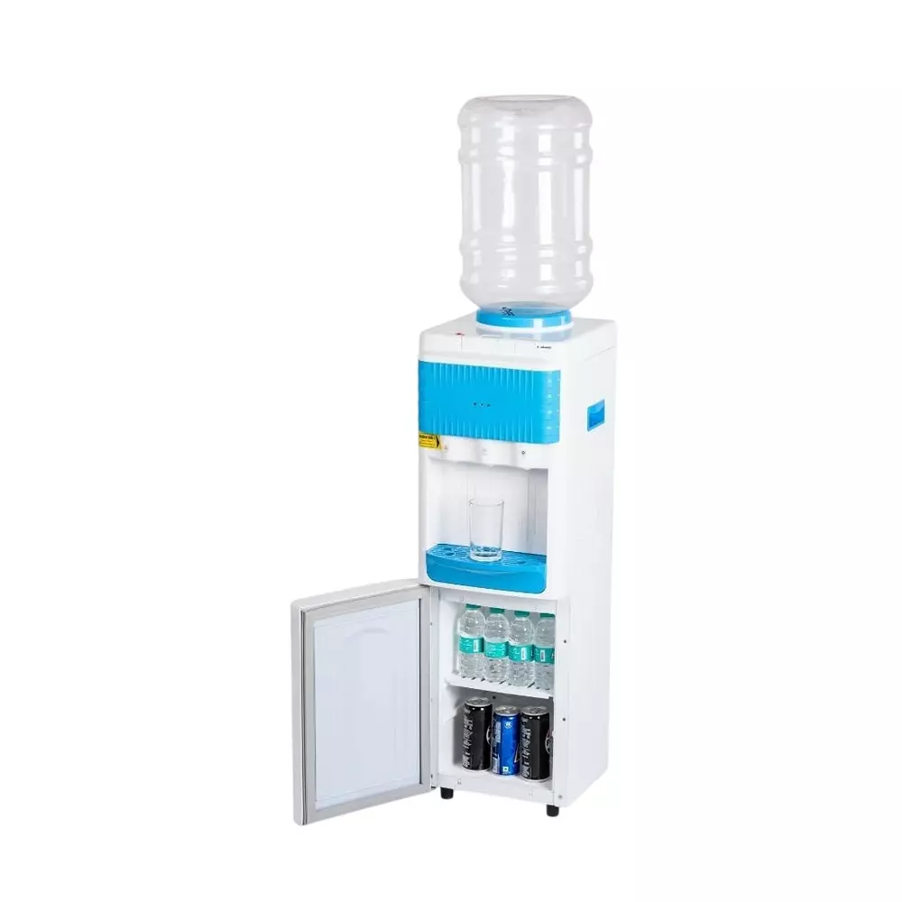 Rockwell Water Dispenser with Cooling Cabinet Hot, Cold & Normal Water Child Lock, PURE R BLU