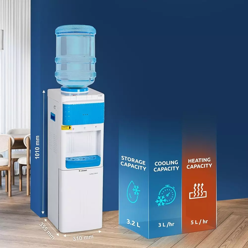 rockwell-water-dispenser-with-cooling-cabinet-hot-cold-normal-water-child-lock-pure-r-blu
