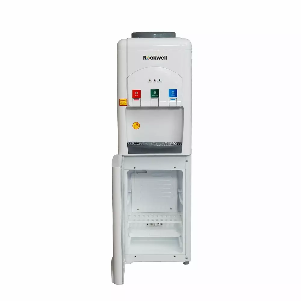 Rockwell  Hot, Cold & Normal Floor Mounted Water Dispenser with Refrigerator, Xtra Pure R-G