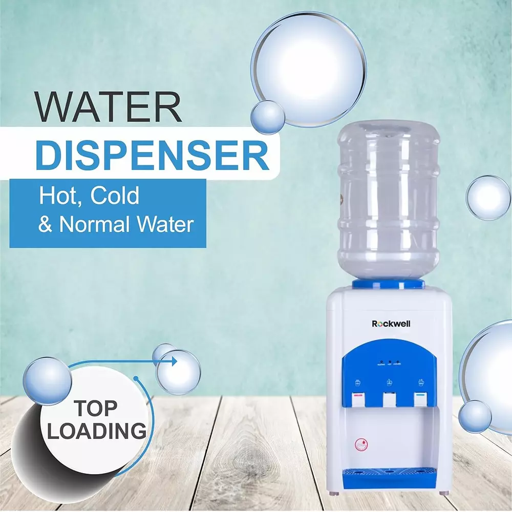 rockwell-water-dispenser-mini-table-top-hot-cold-normal-water-with-child-lock-hot-tap-blue-pure-mini-blu