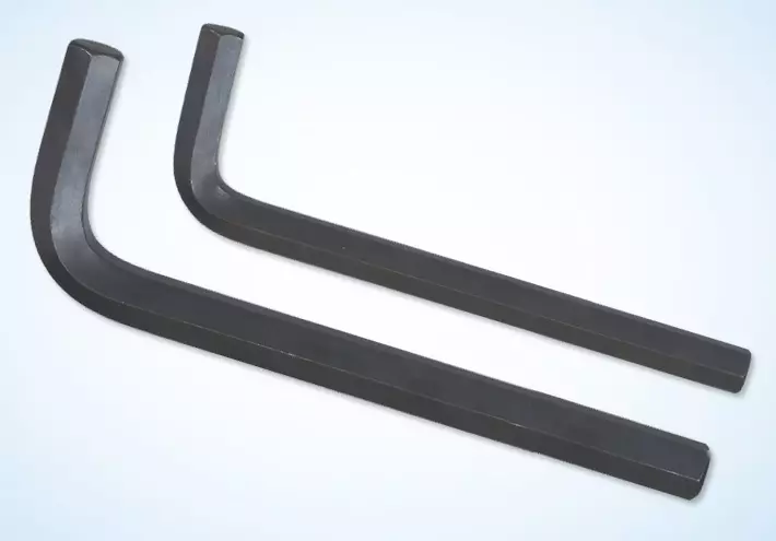 Taparia Black Finish Allen Hex Key 6.35 mm (1/4 inch), K 1/4V