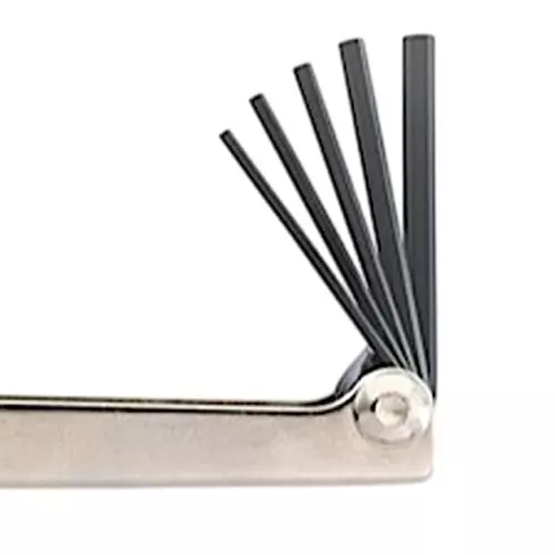 Bondhus 7 in 1 ProGuard Hex Metal Handle Fold-Up Tools 1.5 to 6 mm, 14592