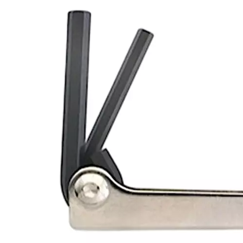 Bondhus 7 in 1 ProGuard Hex Metal Handle Fold-Up Tools 1.5 to 6 mm, 14592