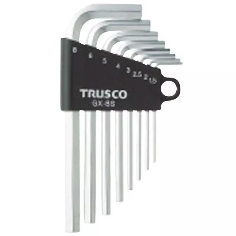 TRUSCO Hexagon Stick Wrench Set Hexagonal Tip, GX-8S