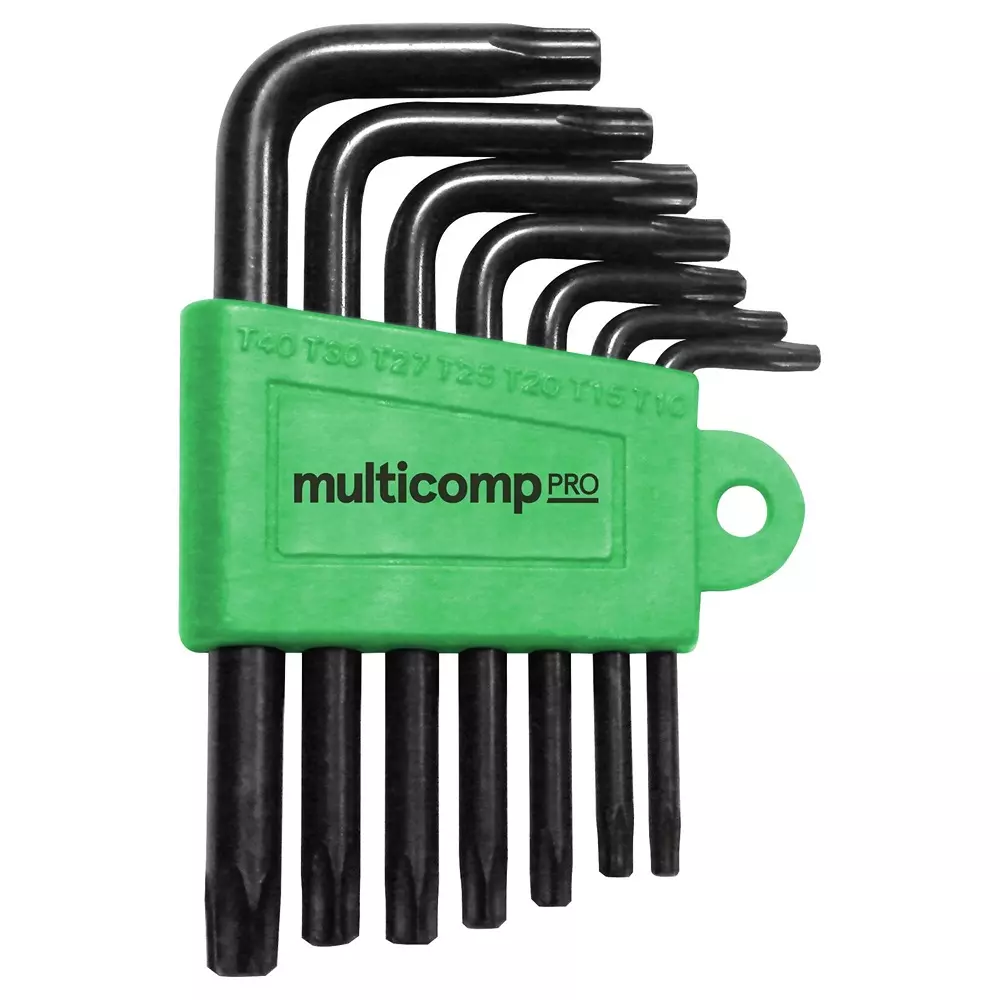 MULTICOMP PRO Torx Key Set, MP013235