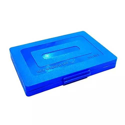 Assorts Hex Allen Key Set Tool Steel 52-58 HRC ?Epoxy Blackened Finish (Pack of 9)