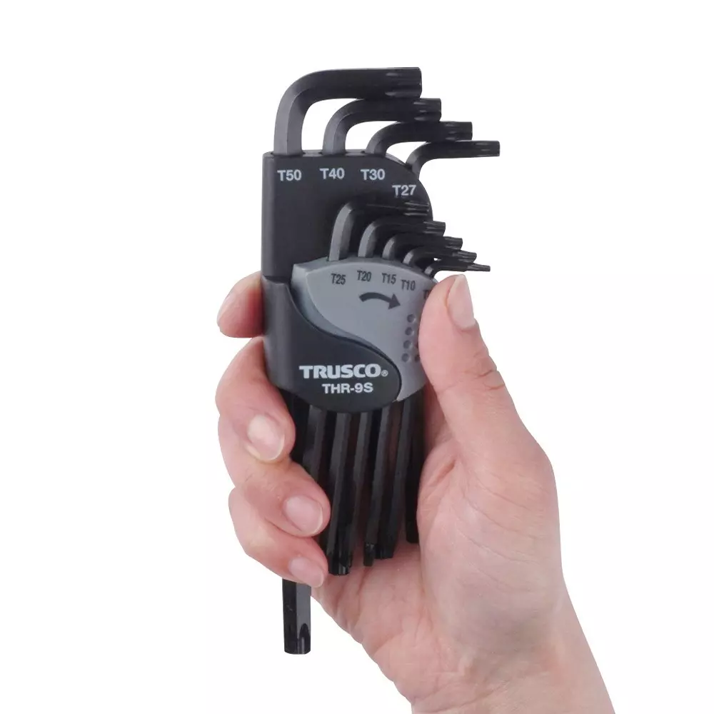 trusco-hexlobe-l-wrench-set-thr9s