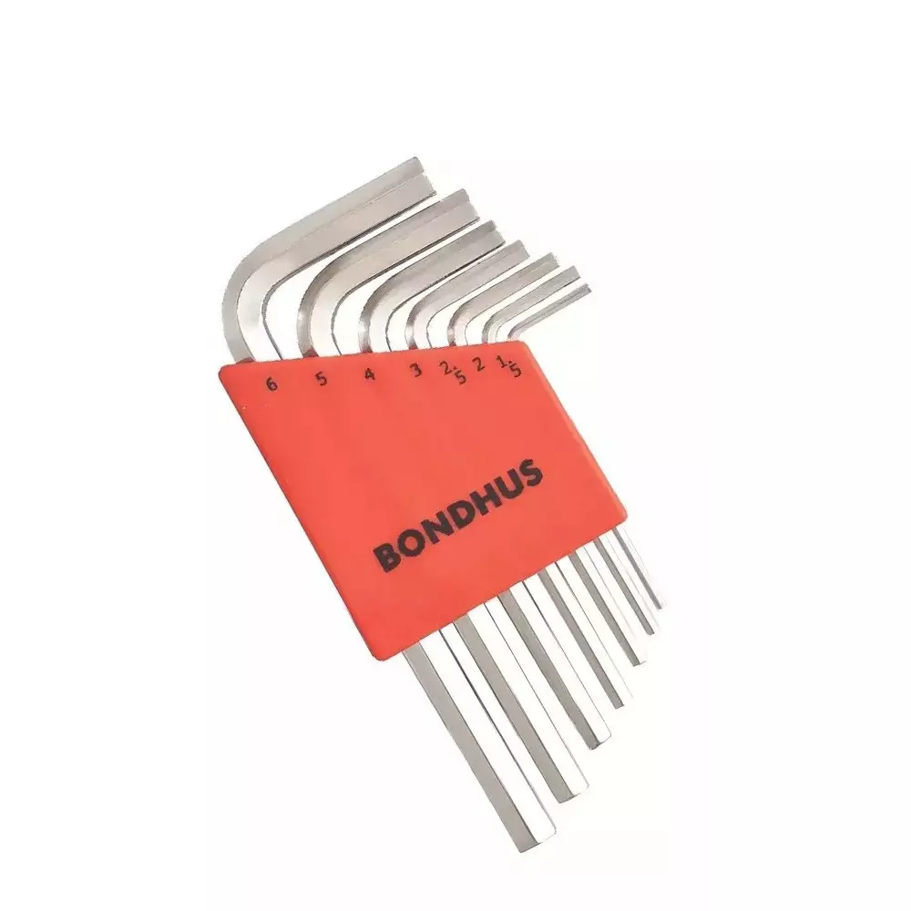 Bondhus BriteGuard Finish L Shape Allen Key Set (7 Pcs), 16292