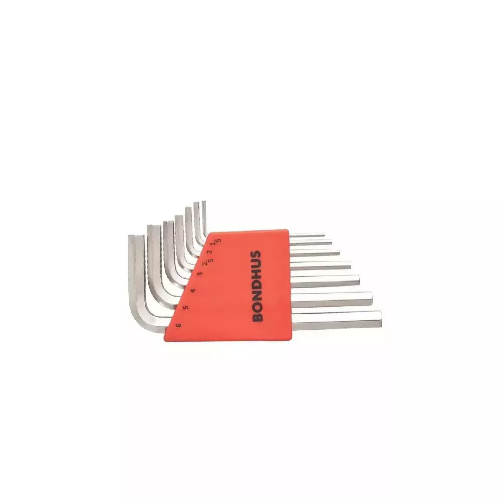 Bondhus BriteGuard Finish L Shape Allen Key Set (7 Pcs), 16292