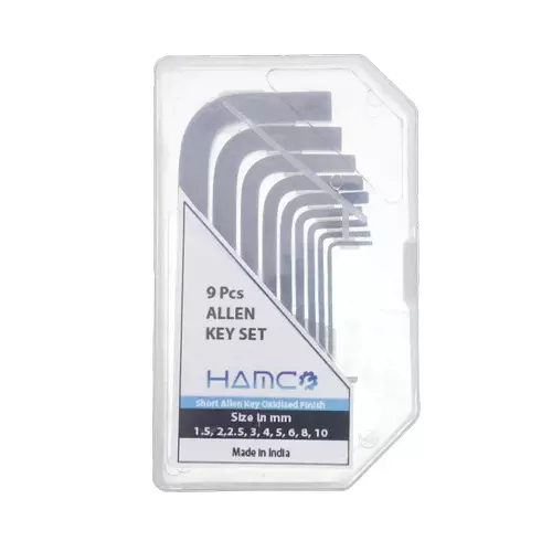 hamco-15--10-mm-oxidised-finish-crv-black-short-allen-key-set-set-of-9-pcs
