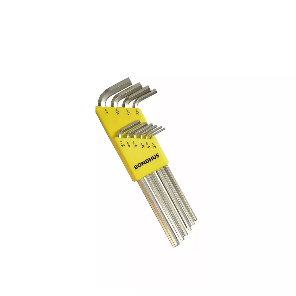 Bondhus BriteGuard Finish L Shape Allen Key Set (10 Pcs), 16138