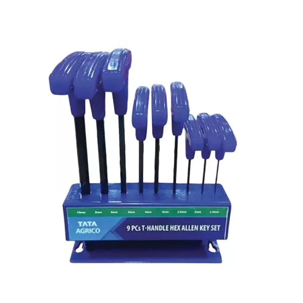 achan　1001 Buy Tata Agrico 9 Pcs Allen & Torx Key Set Metal & Plastic Body