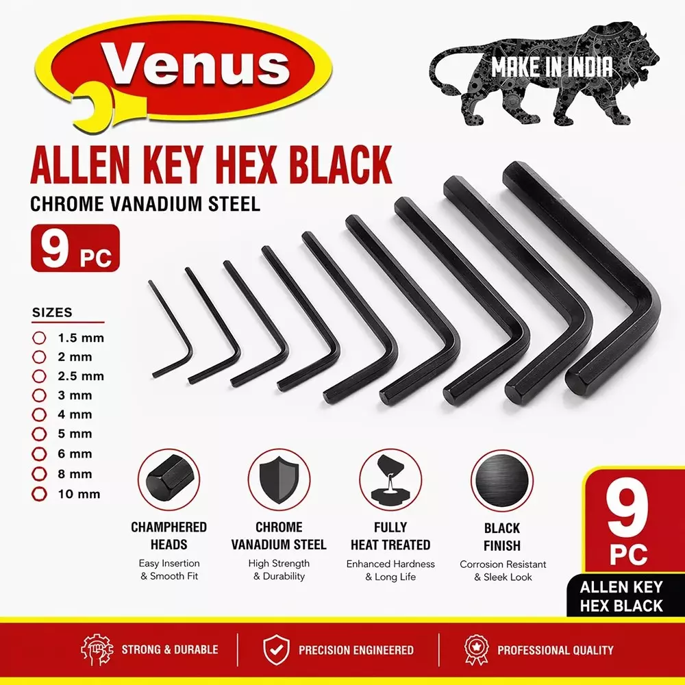 venus-heavy-duty-l-shaped-allen-keywith-holder-kit-9-pcs-black-chrome-vanadium-steel-for-bicycle-motorcycle-automobile-furniture-diy-repair-vn-allen-key