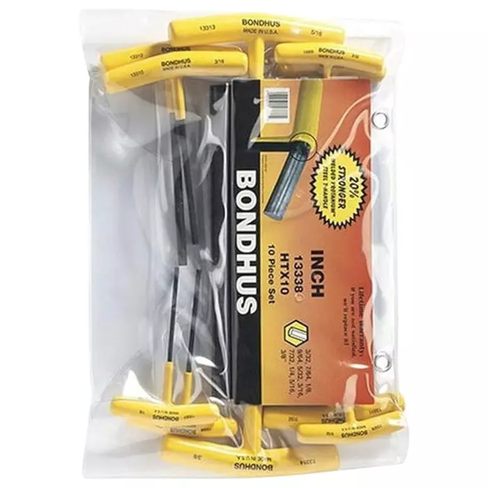 bondhus-proguard-hex-end-t-handles-protanium-steel-332-to-38-inch-size-and-graduated-length-13338-set-of-10