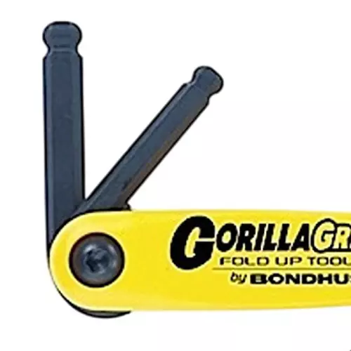 Bondhus 5 in 1 ProGuard Ball End GorillaGrip Fold Ups 3/16 to 3/8 inch, 12894