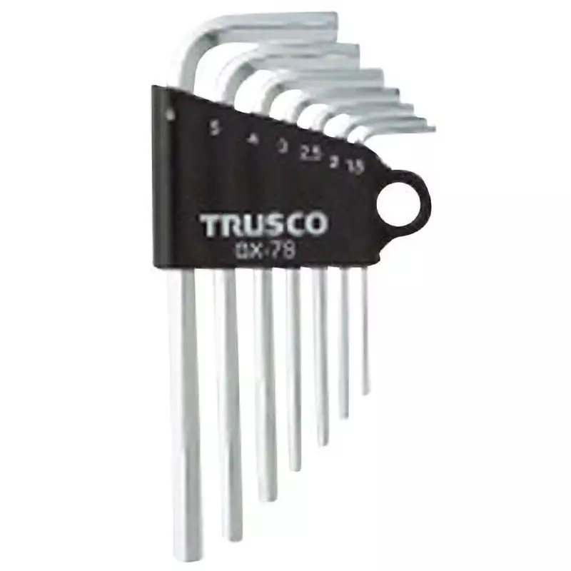 TRUSCO Hexagon Stick Wrench Set Hexagonal Tip, GX-7S