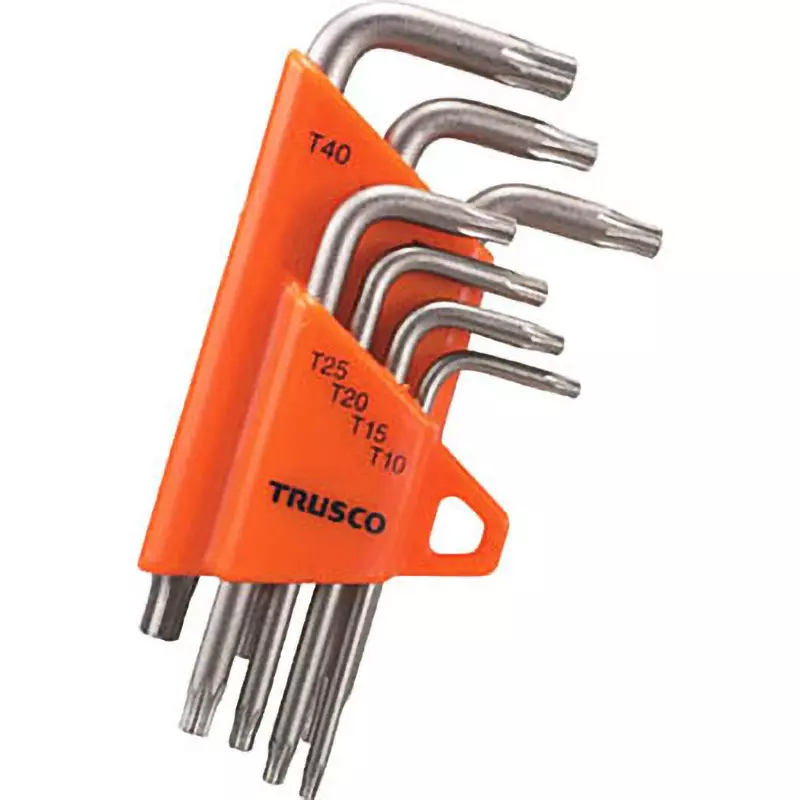 TRUSCO Hex Robe L Type Wrench Hexrobe with Tamper-Proof Holes, THX-7S
