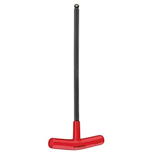 Bondhus ProGuard ProHold Tip Ball End T-Handle Protanium High Torque Steel 4.0 mm Size and 220 mm Length, 75160