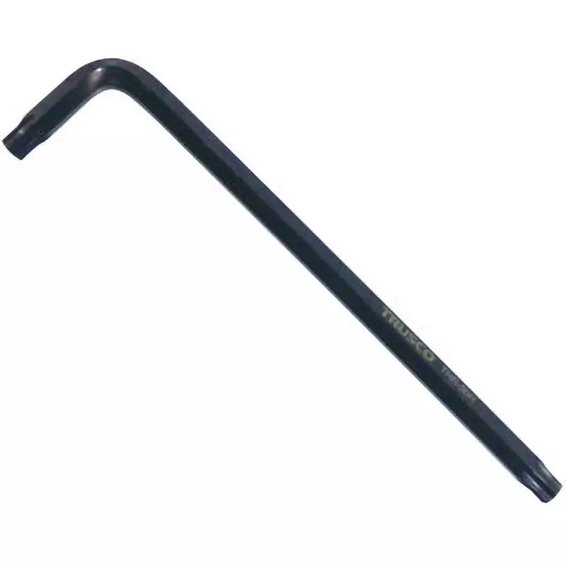 trusco-hexalobe-l-key-114-mm-overall-length-hexrobe-with-tamper-proof-holes-tip-thr30h
