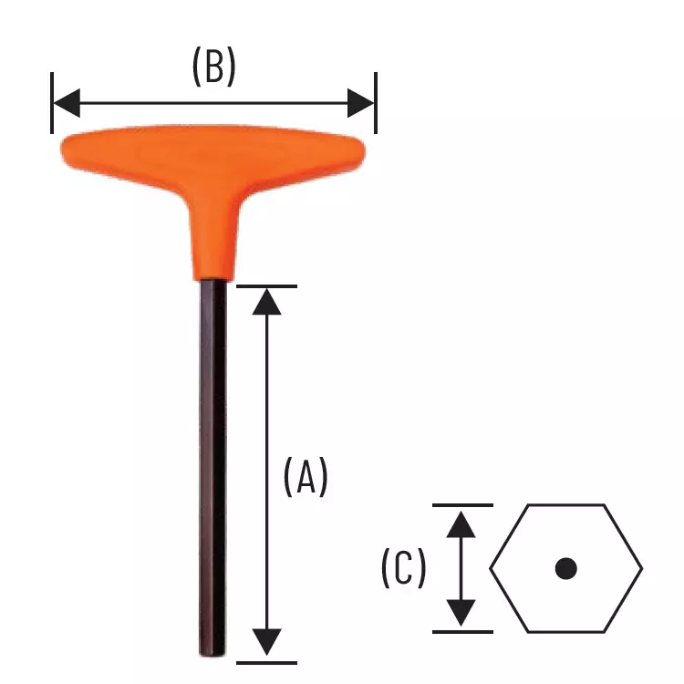 multitech-long-t--handle-allen-key-cvm-alloy-steel-orange-200-mm-projected-length-for-industrial-use-thk-200--40mm