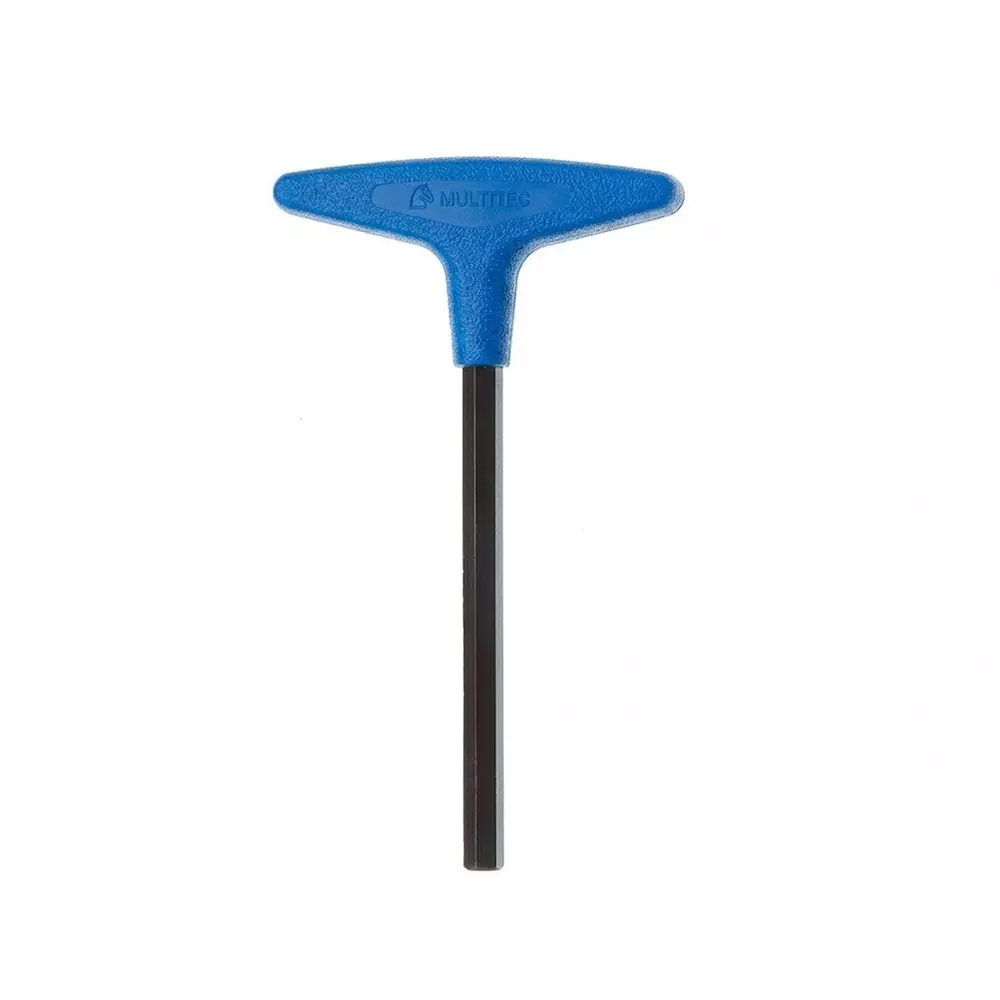 Multitec T - Handle Allen Key Alloy Steel and Duly Blue 7/32 Inch (6 mm) Size for Industrial Use, THK 6.0