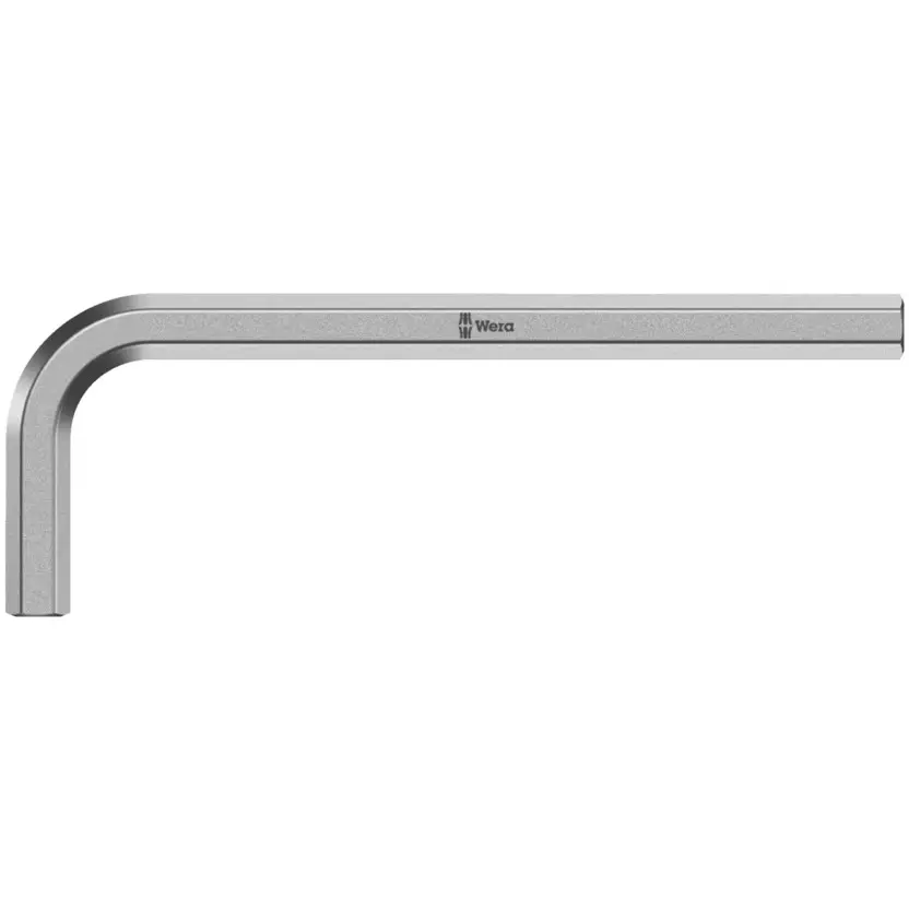 Wera 950 Metric Allen Key with Hex Plus Shank, 45 mm Blade Length and 1.5 mm Wrench Size, 5021005001