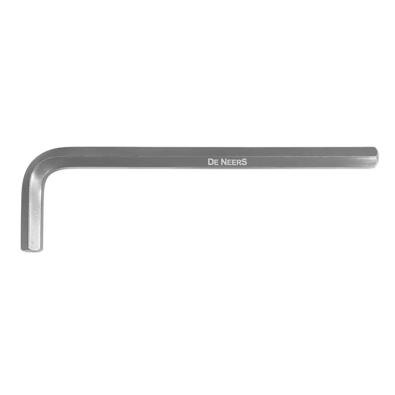 De Neers Hex Allen Key Long Chrome Vanadium Steel 27 mm Size, DN-20964