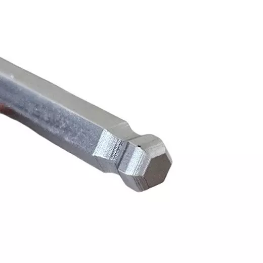 DANMI Long Allen Key Set 1.5 - 10 mm Silver Steel, 170505 (Pack of 9 Pcs)