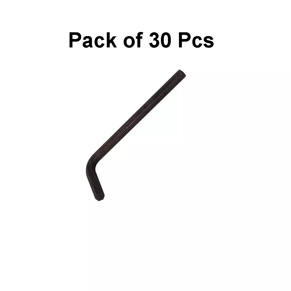 generic-allen-hex-key-10-mm-size-alloy-steel-black-matt-finish-for-industrial-use-pack-of-30-pcs