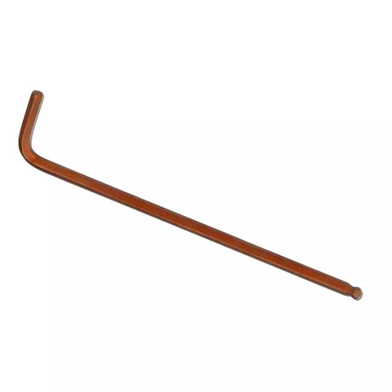 Taparia Allen Key Brown Finish Chrome Vanadium Steel 3 mm, AK-3 (Pack of 50 Pcs)