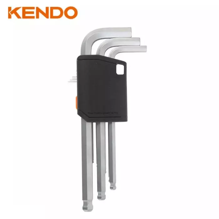 kendo-15-10-mm-long-arm-cr-v-l-shape-ball-end-hex-key-set-20736-pack-of-9-pcs