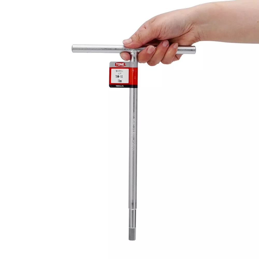 TONE T Type Hexagon Wrench 10 mm Size 12.7 mm Dimension, THW-10